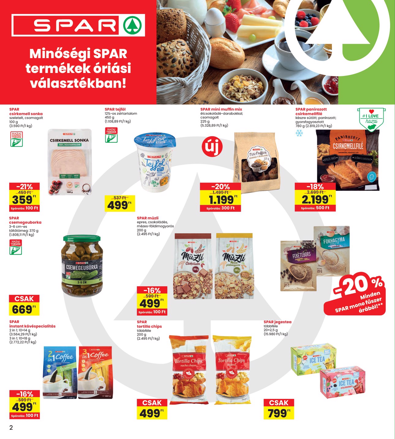 spar - INTERSPAR akciós újság, érvényes 06.19. - 06.25. - page: 2