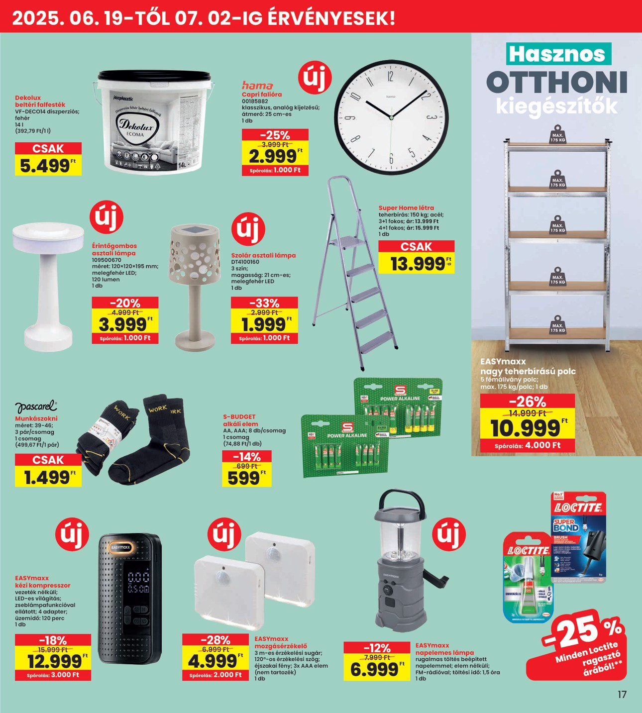 spar - INTERSPAR akciós újság, érvényes 06.19. - 06.25. - page: 17