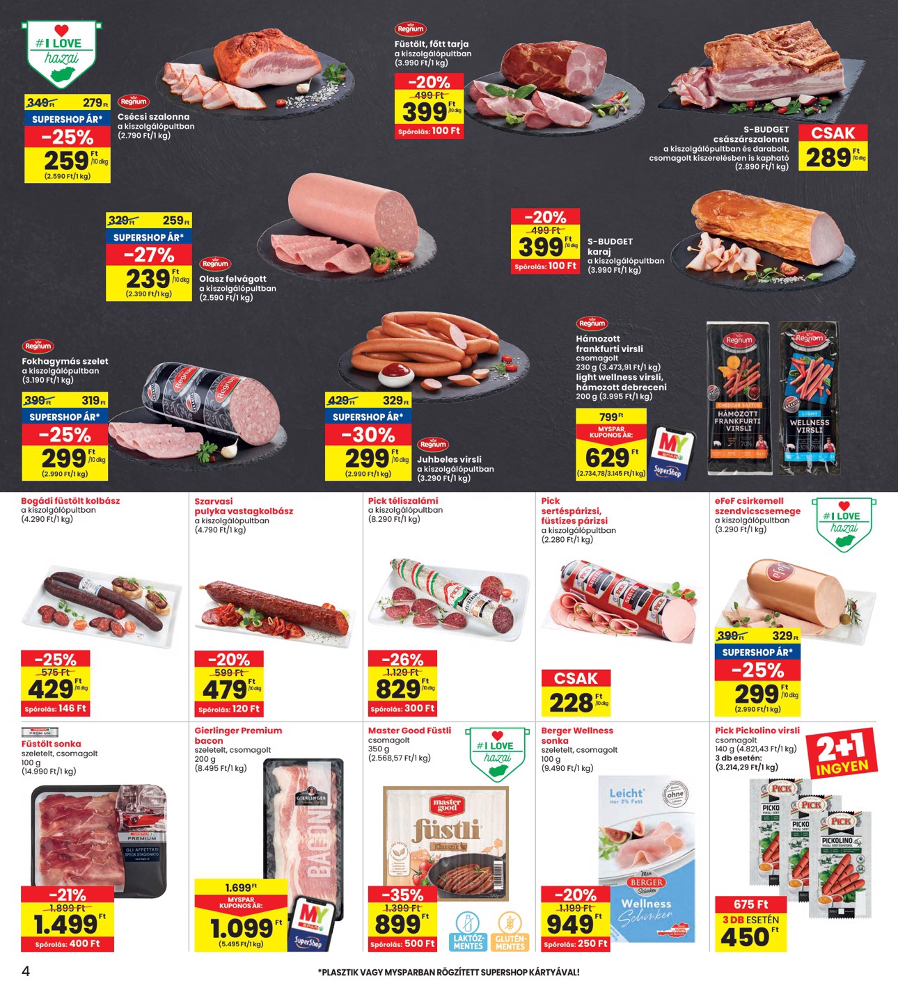 spar - INTERSPAR akciós újság, érvényes 06.19. - 06.25. - page: 4