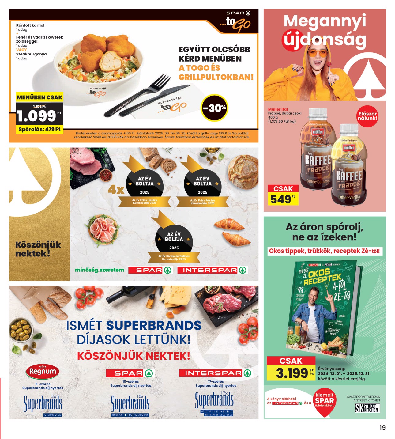 spar - INTERSPAR akciós újság, érvényes 06.19. - 06.25. - page: 19