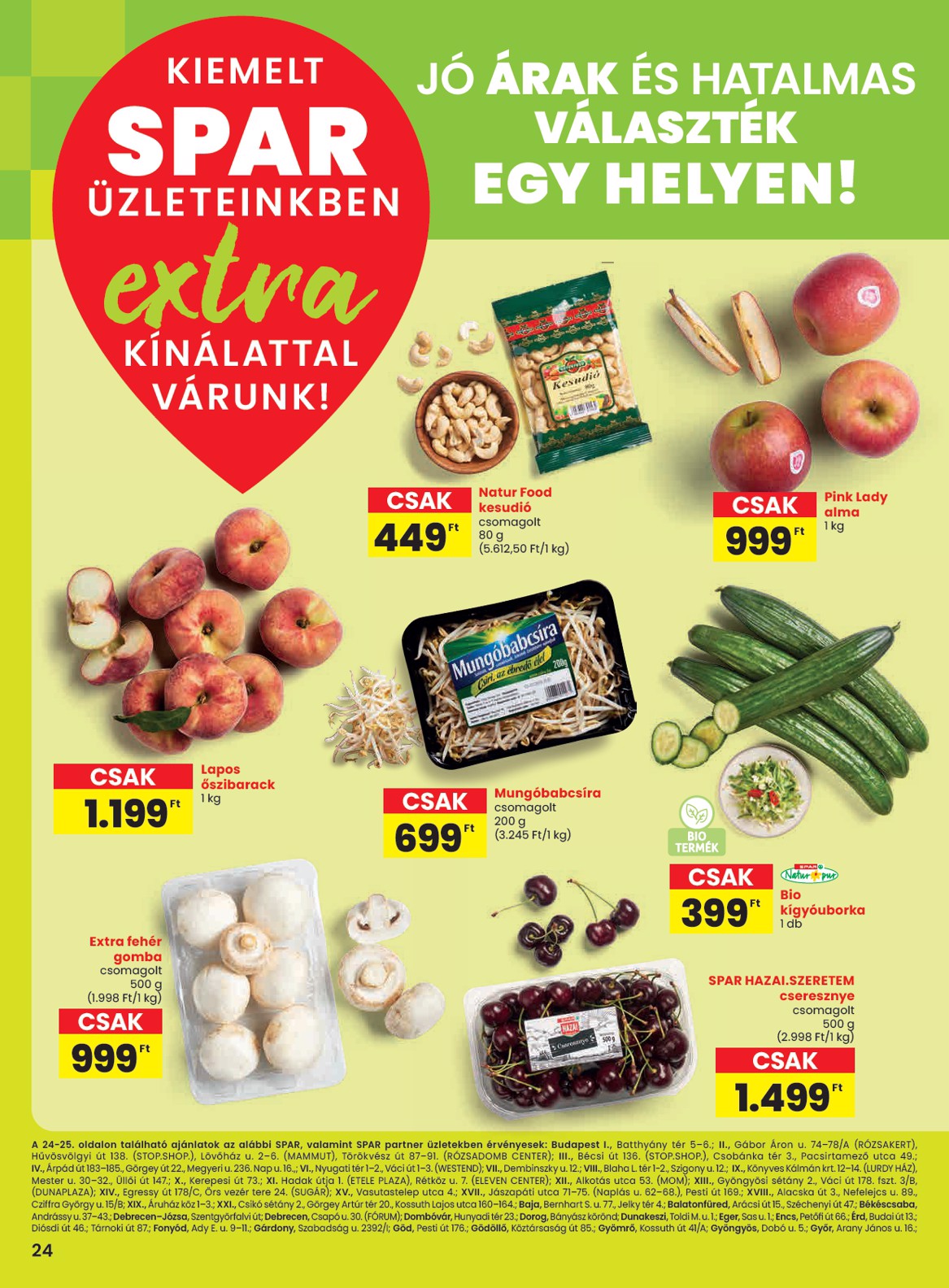 spar - SPAR - Extra akciós újság, érvényes 06.26. - 07.02.