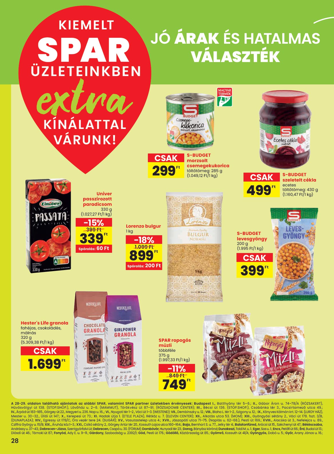 spar - SPAR - Extra akciós újság, érvényes 06.26. - 07.02. - page: 5