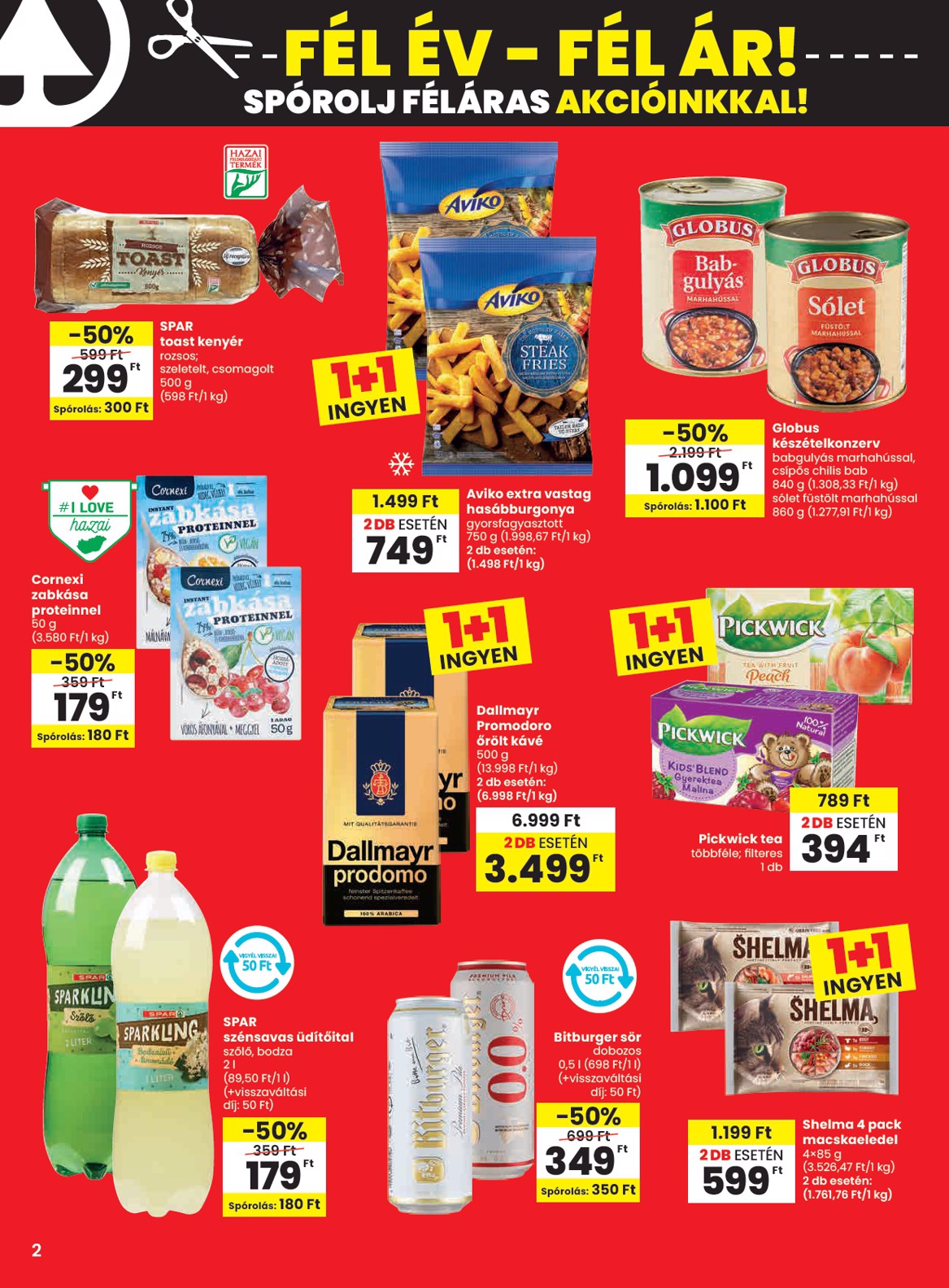 spar - SPAR akciós újság, érvényes 06.26. - 07.02. - page: 2