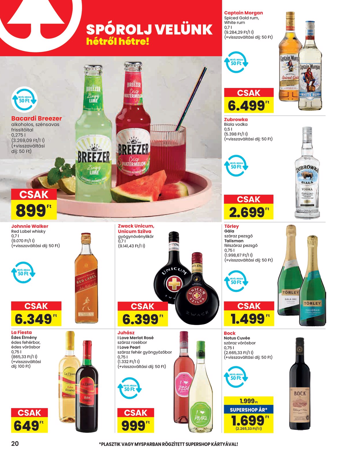 spar - SPAR akciós újság, érvényes 06.26. - 07.02. - page: 20
