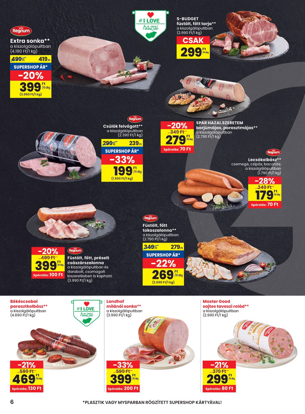 spar - SPAR akciós újság, érvényes 06.26. - 07.02. - page: 6