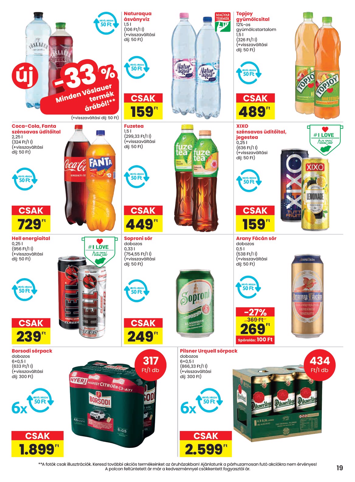 spar - SPAR akciós újság, érvényes 06.26. - 07.02. - page: 19