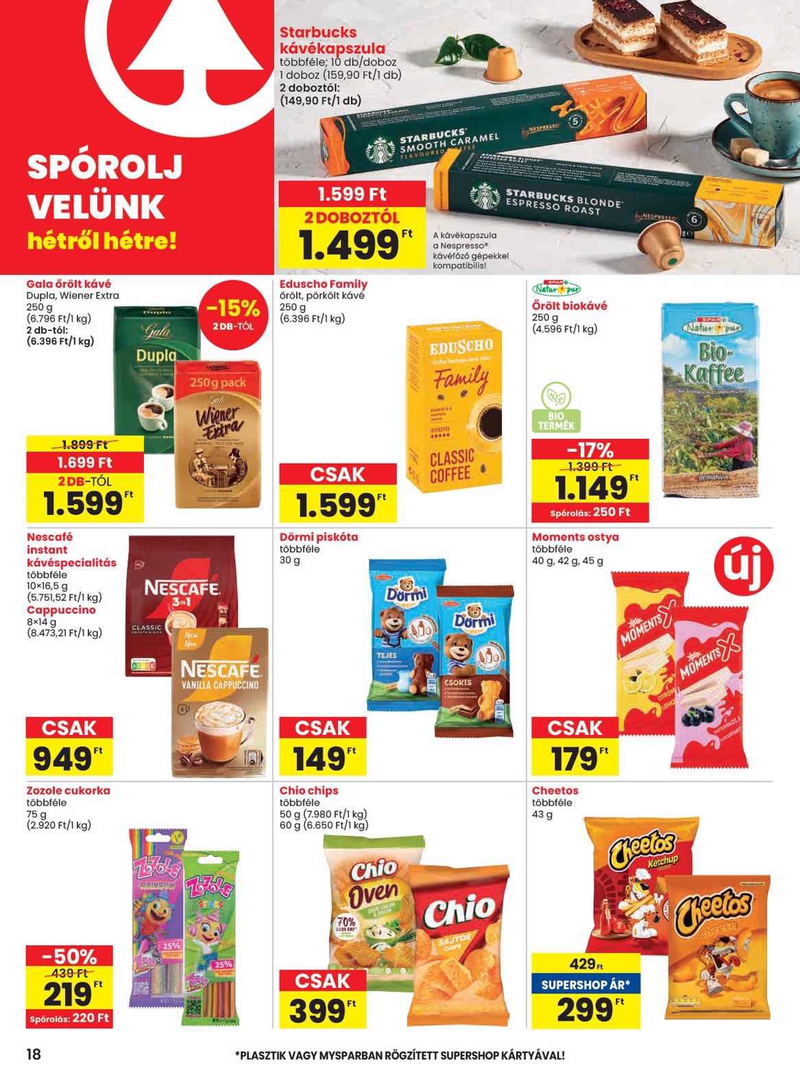 spar - SPAR akciós újság, érvényes 06.26. - 07.02. - page: 18