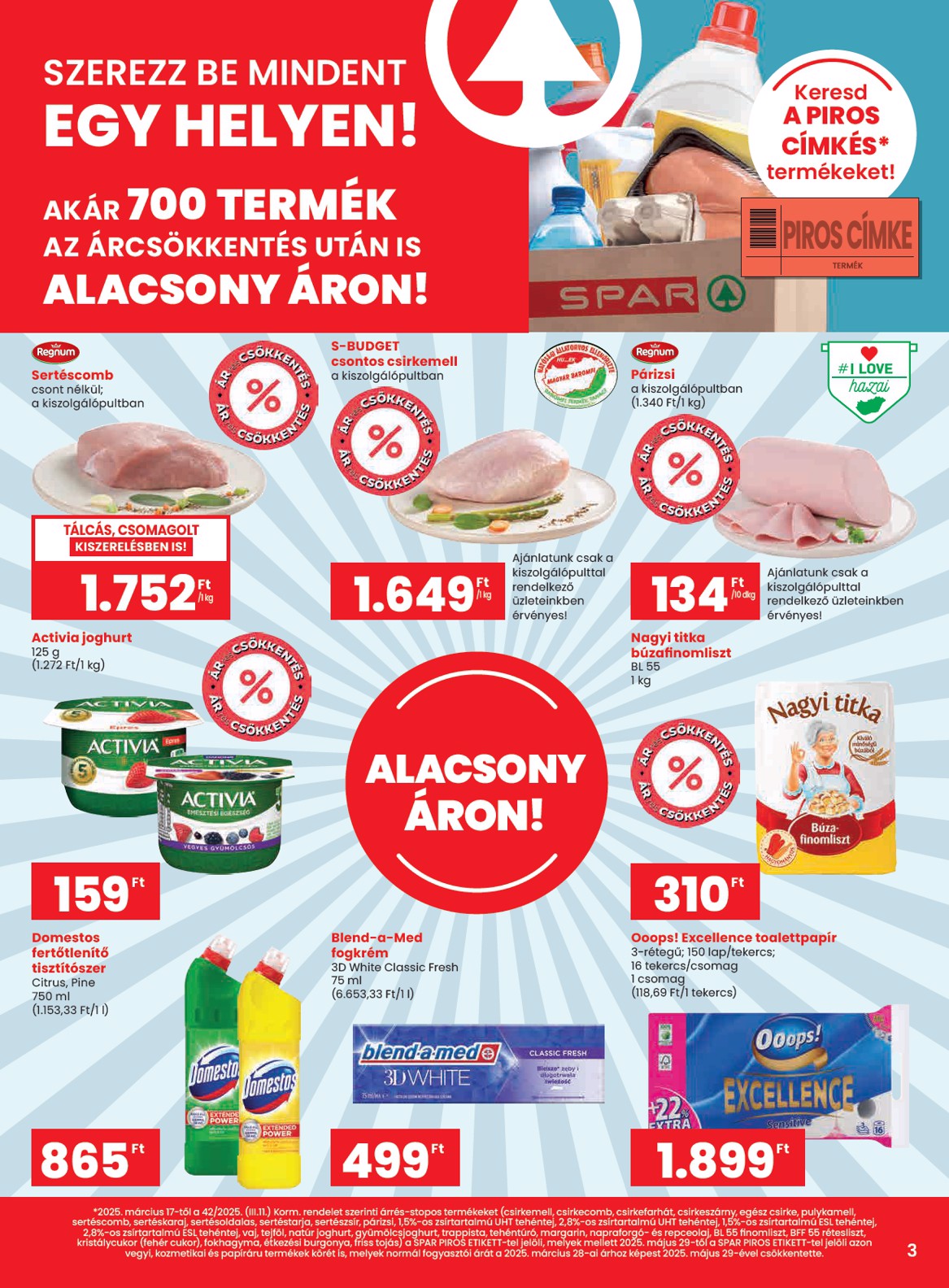spar - SPAR akciós újság, érvényes 06.26. - 07.02. - page: 3