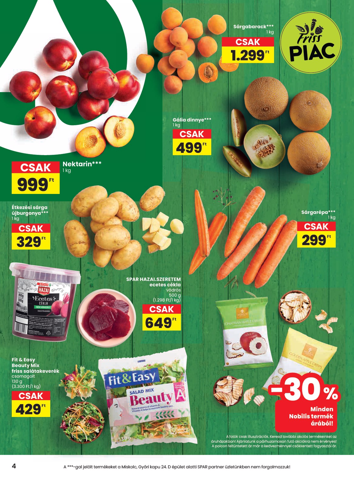 spar - SPAR akciós újság, érvényes 06.26. - 07.02. - page: 4