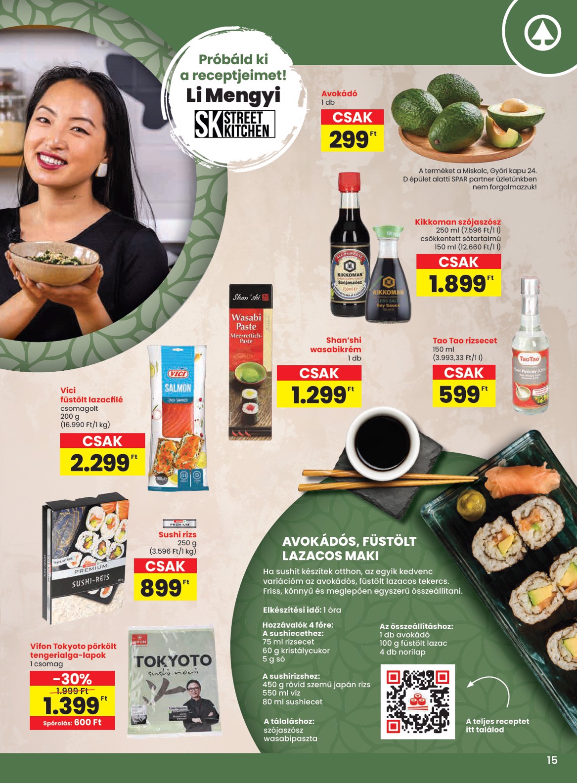 spar - SPAR akciós újság, érvényes 06.26. - 07.02. - page: 15
