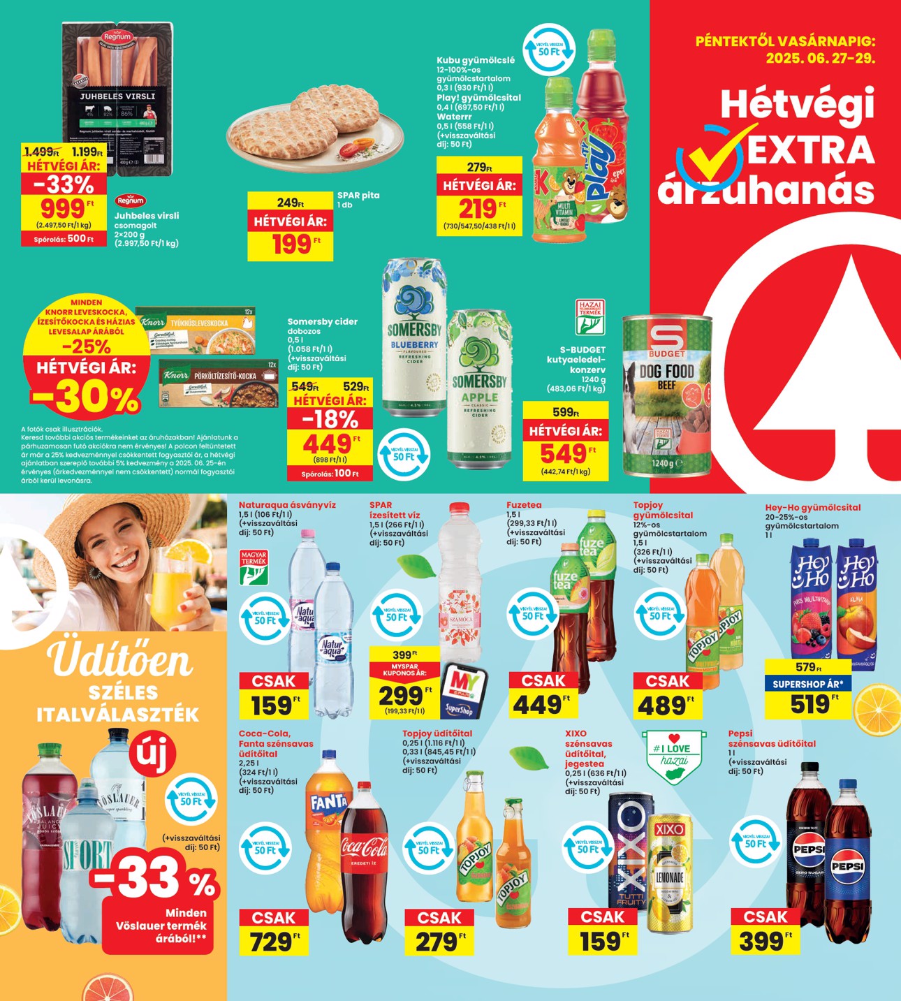 spar - INTERSPAR akciós újság, érvényes 06.26. - 07.02. - page: 24
