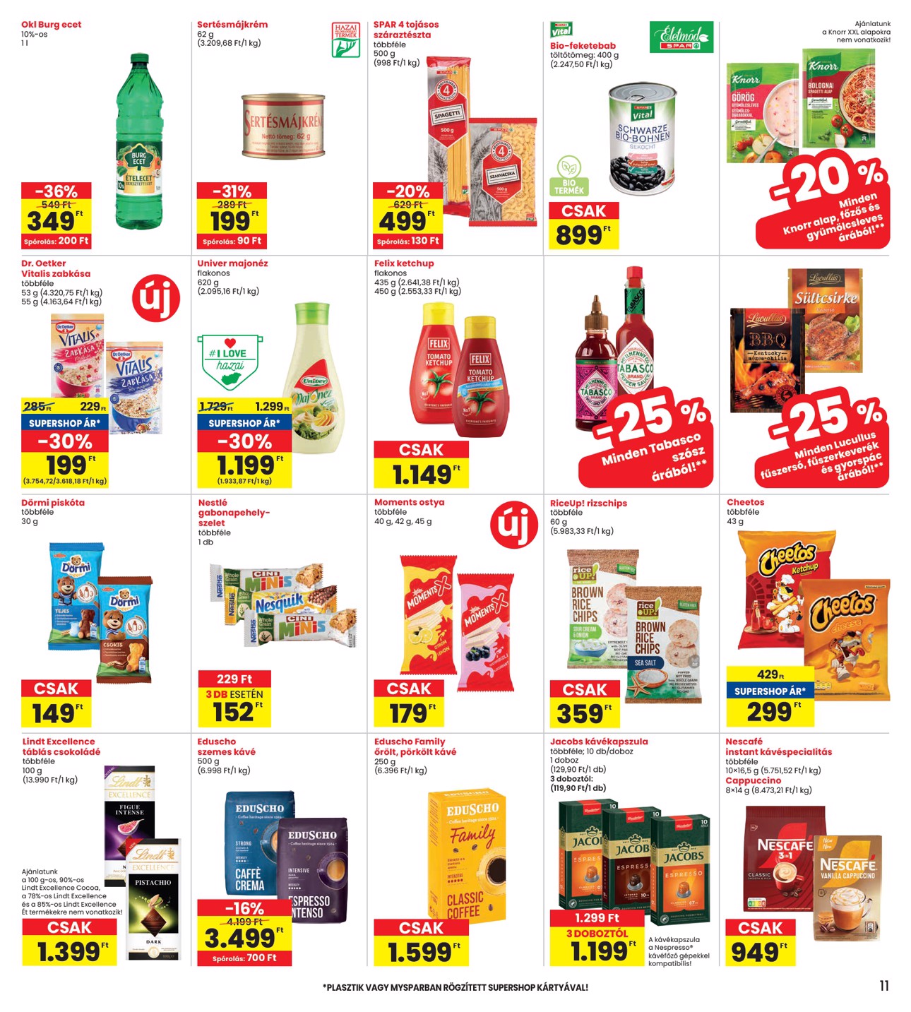 spar - INTERSPAR akciós újság, érvényes 06.26. - 07.02. - page: 11