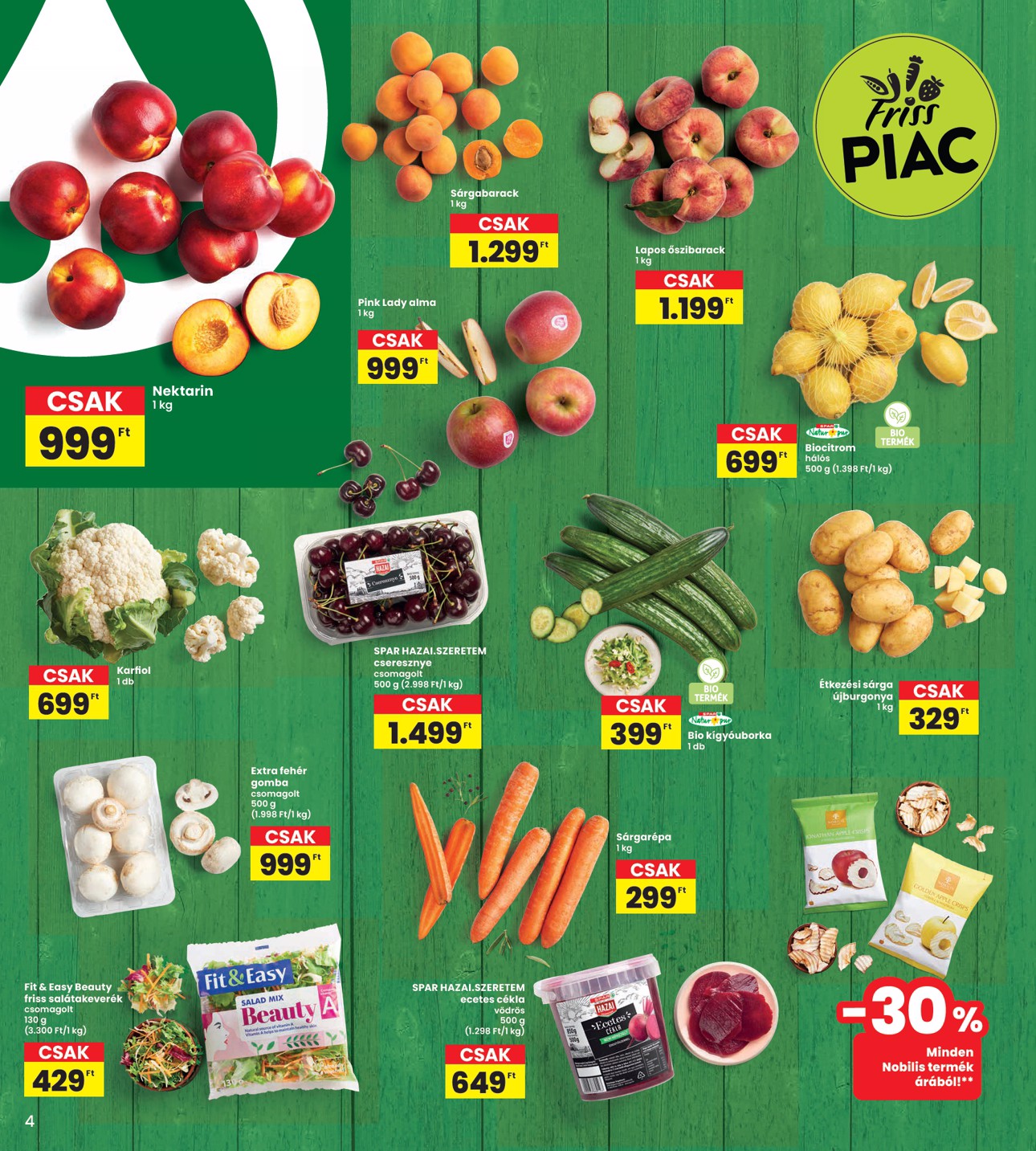 spar - INTERSPAR akciós újság, érvényes 06.26. - 07.02. - page: 4