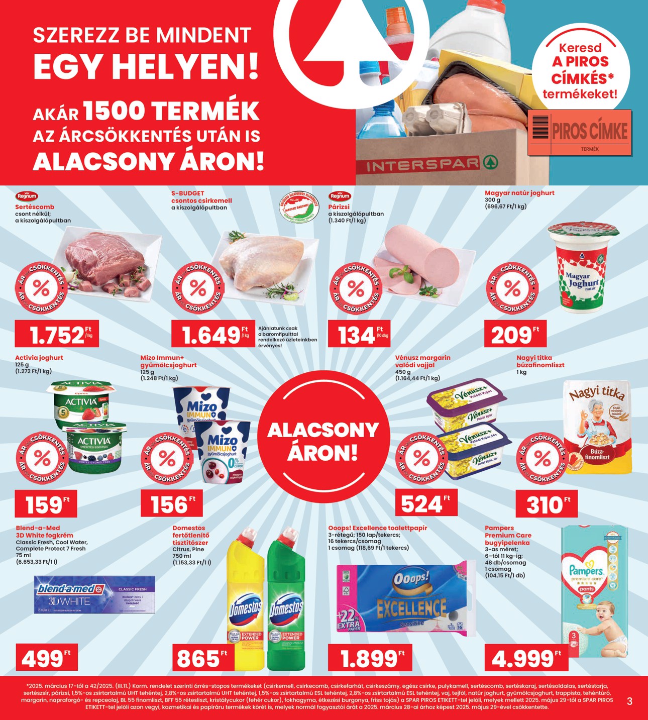 spar - INTERSPAR akciós újság, érvényes 06.26. - 07.02. - page: 3