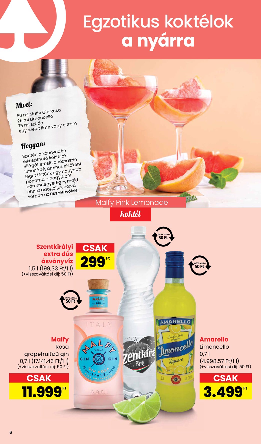 spar - SPAR - Koktél katalógus akciós újság, érvényes 06.26. - 08.31. - page: 6