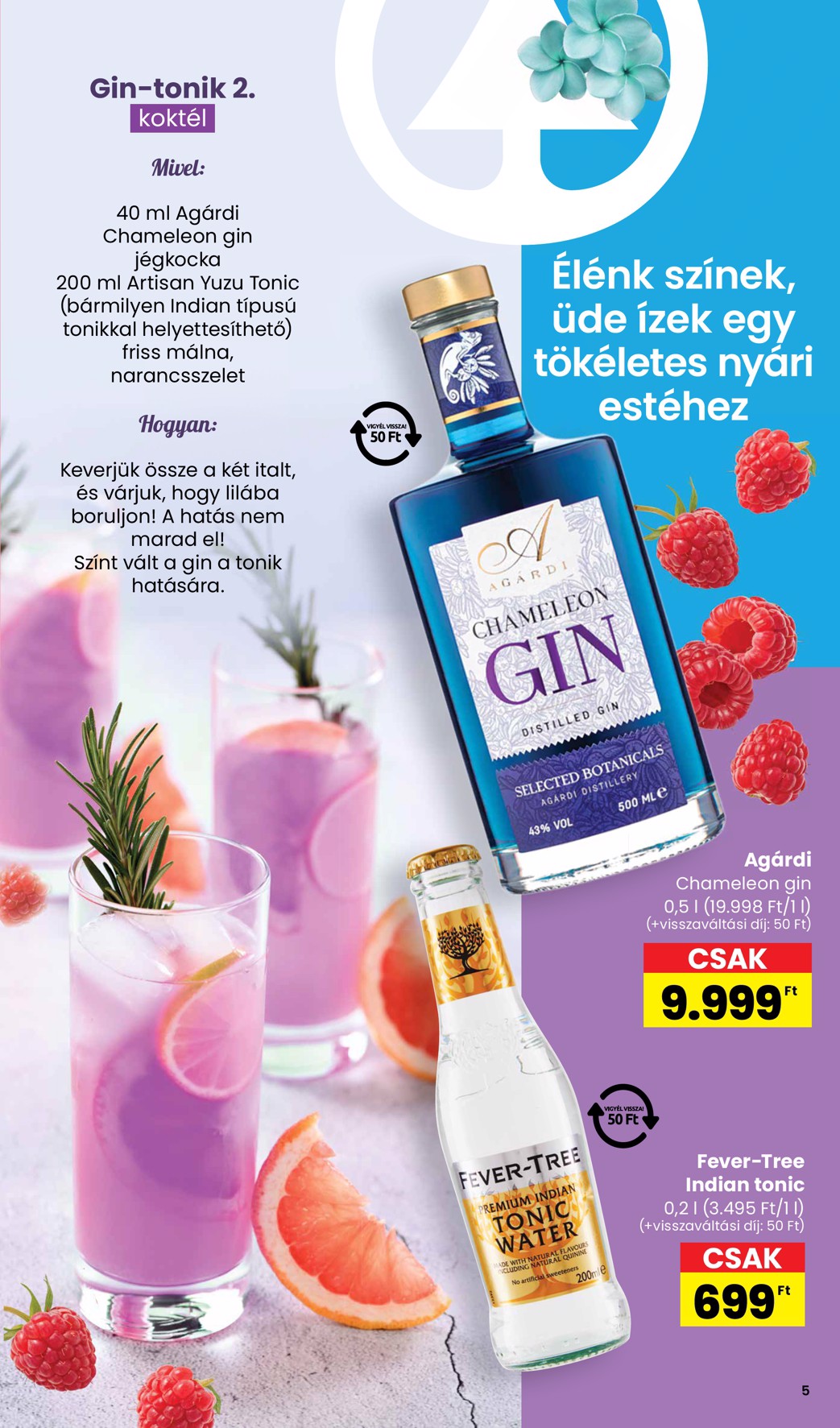 spar - SPAR - Koktél katalógus akciós újság, érvényes 06.26. - 08.31. - page: 5