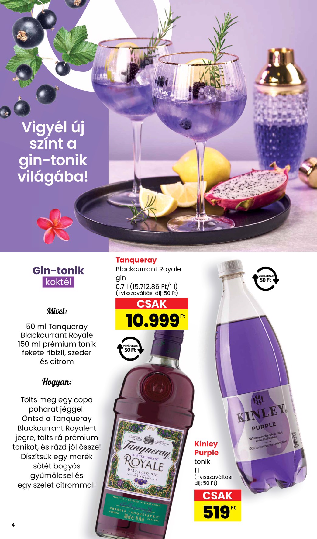 spar - SPAR - Koktél katalógus akciós újság, érvényes 06.26. - 08.31. - page: 4