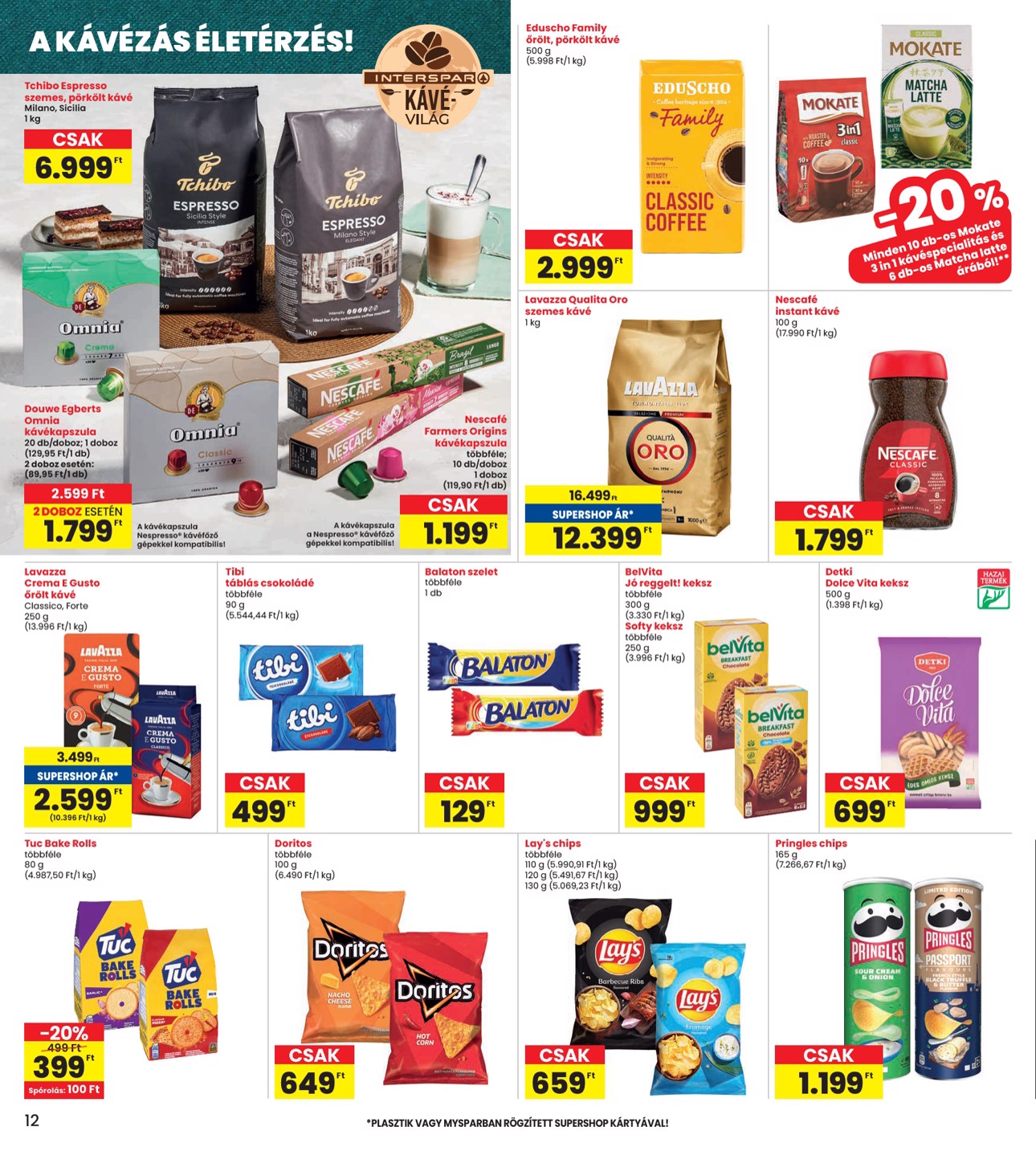 spar - INTERSPAR akciós újság, érvényes 07.03. - 07.09. - page: 12