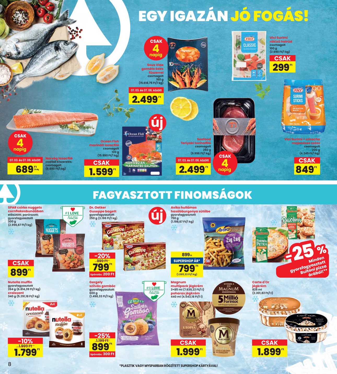 spar - INTERSPAR akciós újság, érvényes 07.03. - 07.09. - page: 8