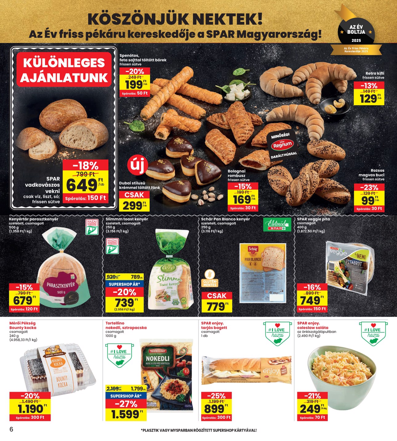 spar - INTERSPAR akciós újság, érvényes 07.03. - 07.09. - page: 6