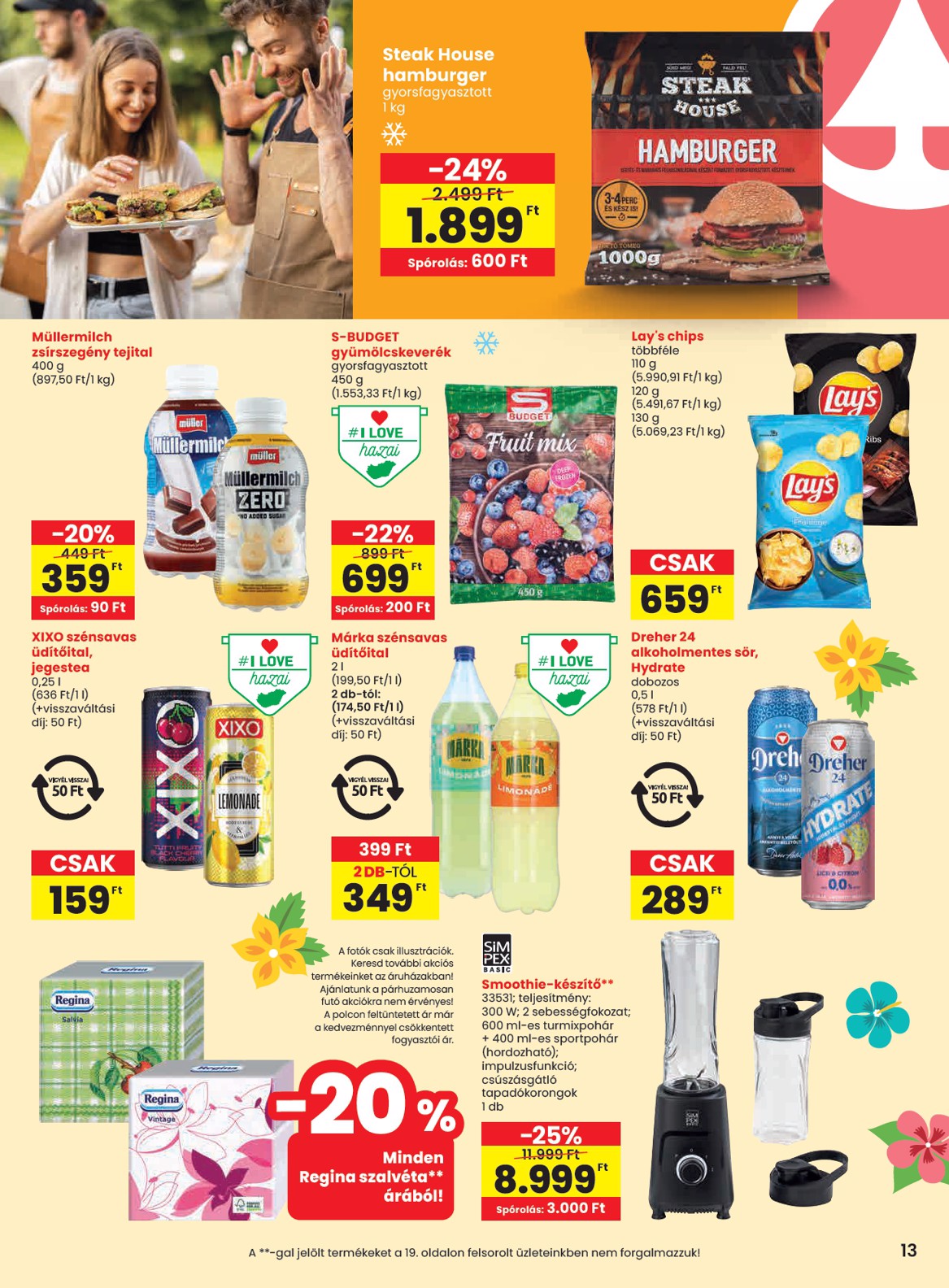spar - SPAR akciós újság, érvényes 07.03. - 07.09. - page: 13