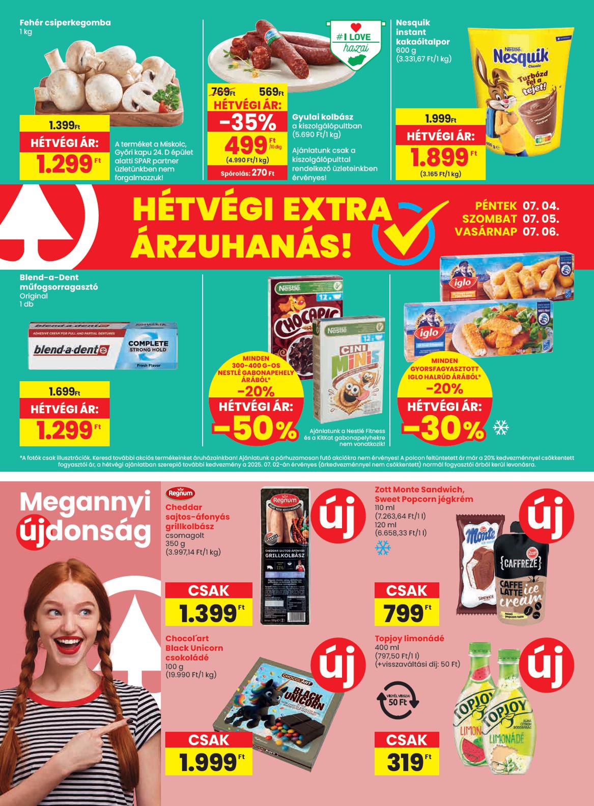 spar - SPAR akciós újság, érvényes 07.03. - 07.09. - page: 20
