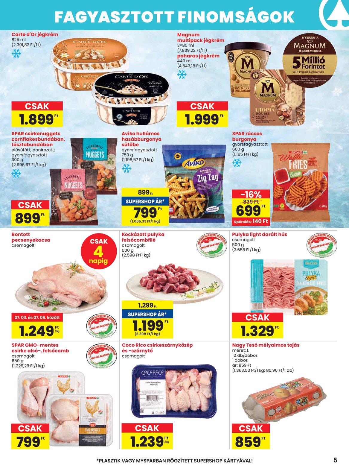 spar - SPAR akciós újság, érvényes 07.03. - 07.09. - page: 5