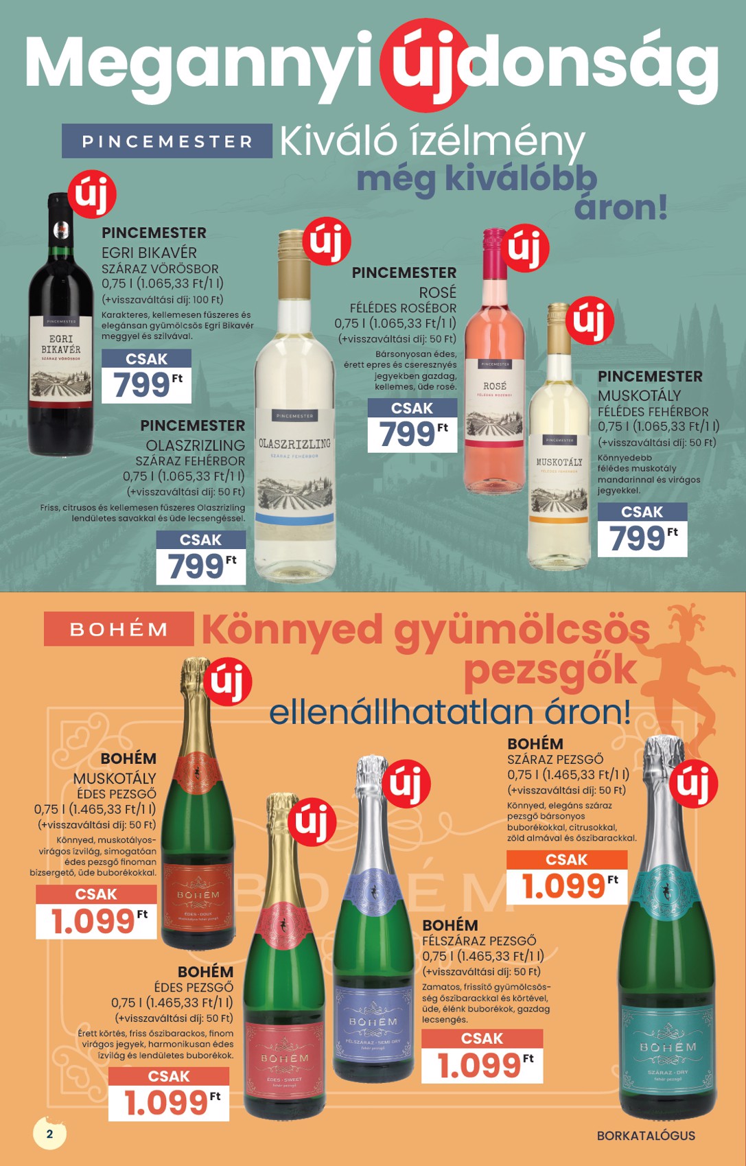 spar - SPAR - BOR nyár akciós újság, érvényes 07.03. - 07.30. - page: 2