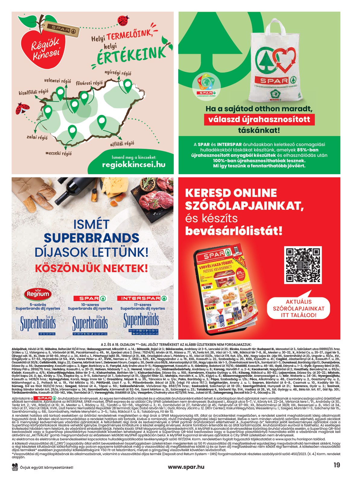spar - SPAR akciós újság, érvényes 07.10. - 07.16. - page: 19
