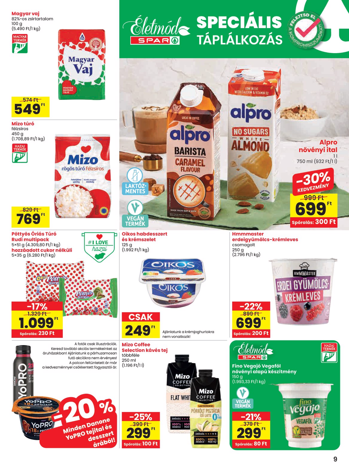 spar - SPAR akciós újság, érvényes 07.10. - 07.16. - page: 9