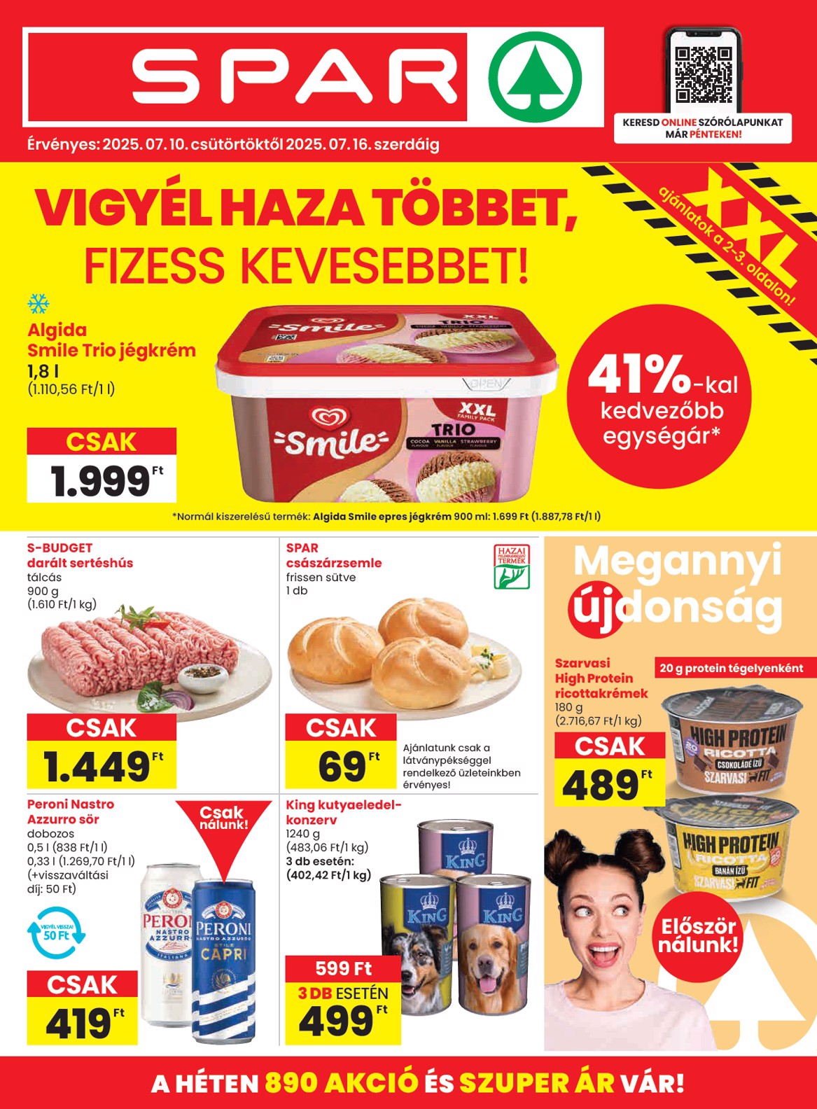 spar - SPAR akciós újság, érvényes 07.10. - 07.16.