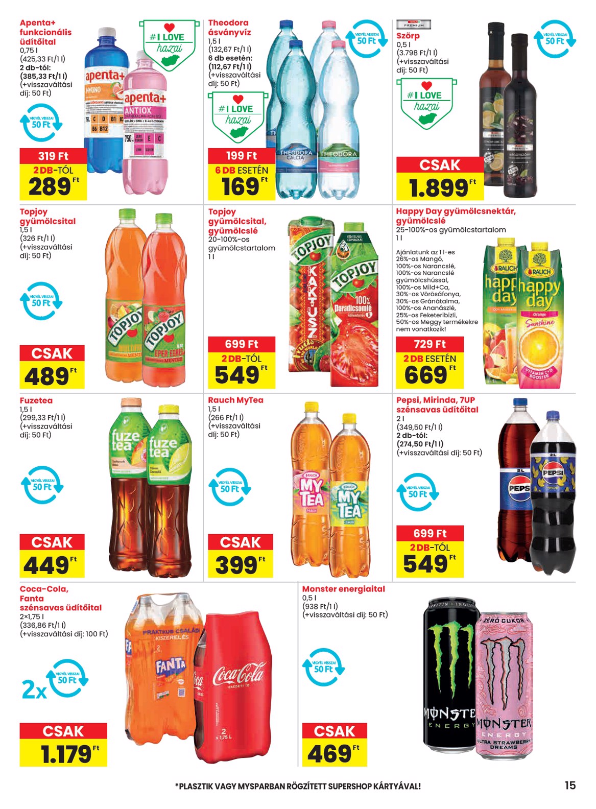 spar - SPAR akciós újság, érvényes 07.10. - 07.16. - page: 15