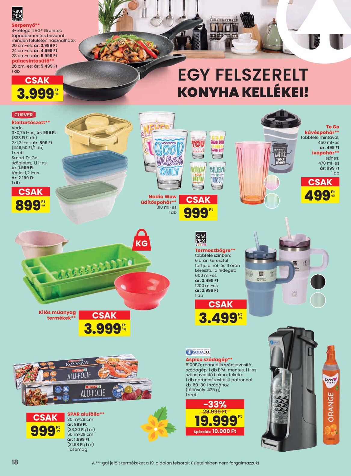 spar - SPAR akciós újság, érvényes 07.10. - 07.16. - page: 18
