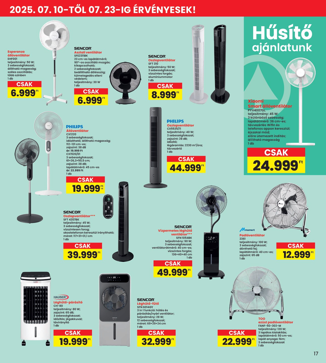 spar - INTERSPAR akciós újság, érvényes 07.10. - 07.16. - page: 17