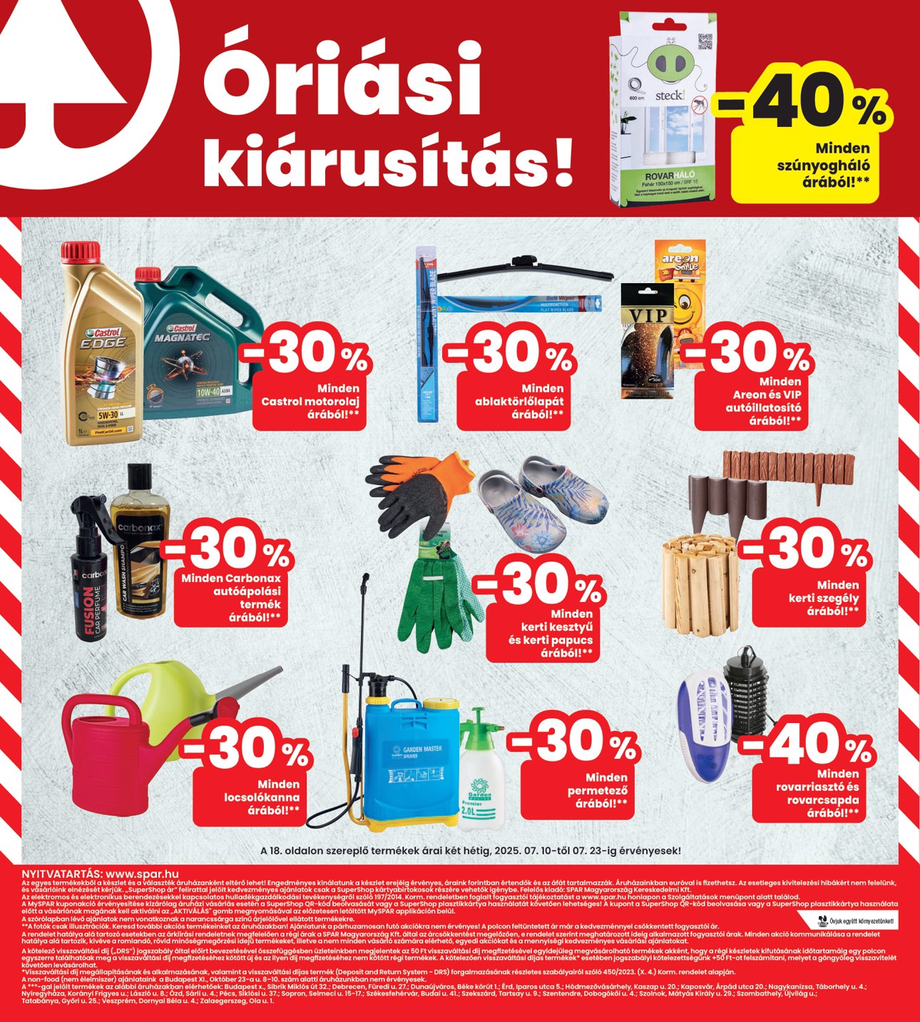 spar - INTERSPAR akciós újság, érvényes 07.10. - 07.16. - page: 18