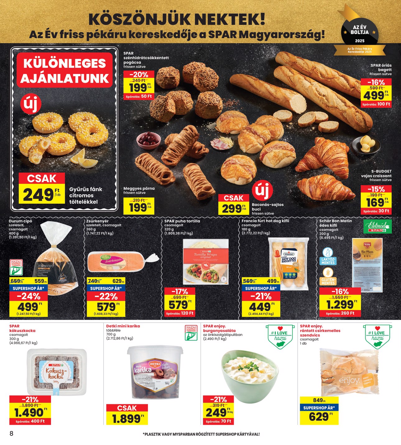 spar - INTERSPAR akciós újság, érvényes 07.10. - 07.16. - page: 8