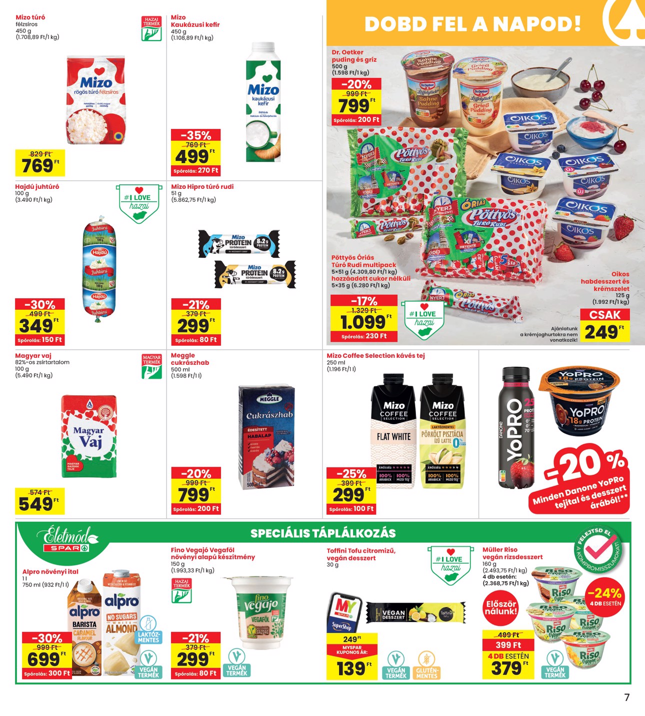 spar - INTERSPAR akciós újság, érvényes 07.10. - 07.16. - page: 7