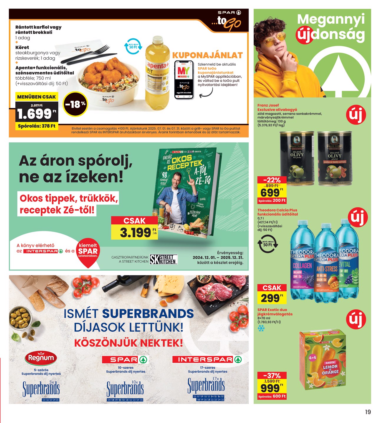 spar - INTERSPAR akciós újság, érvényes 07.10. - 07.16. - page: 19