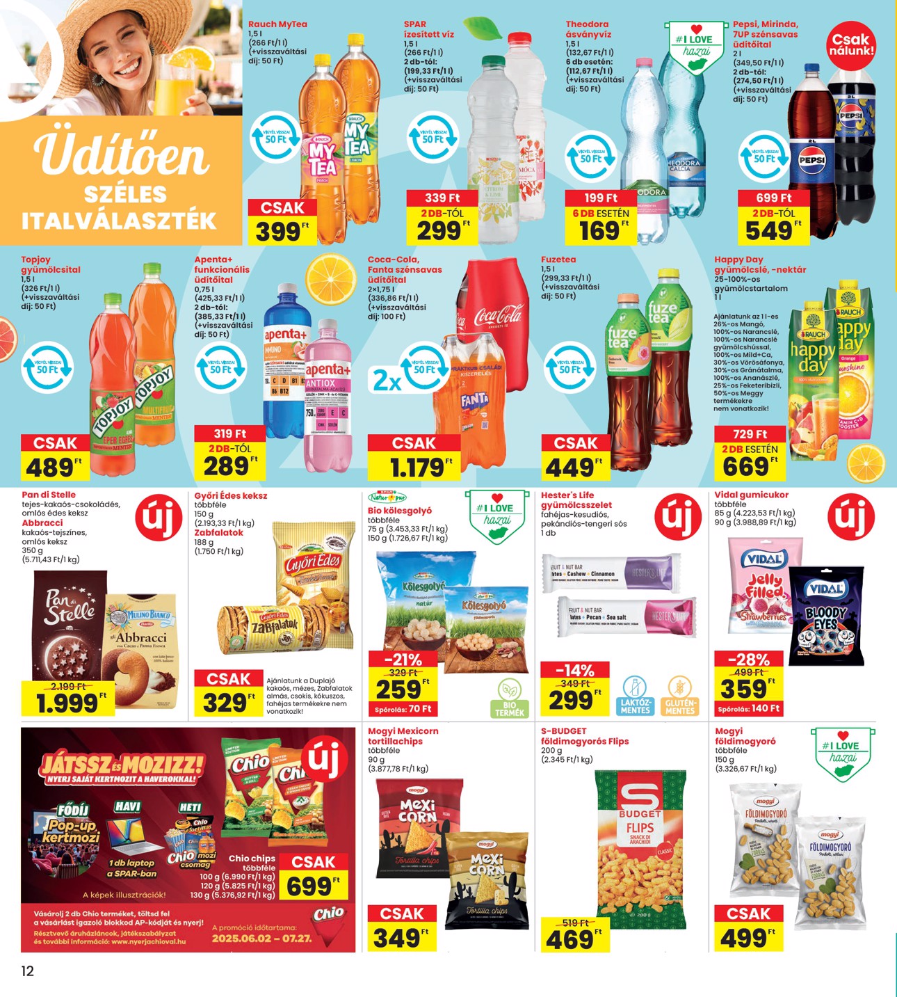 spar - INTERSPAR akciós újság, érvényes 07.10. - 07.16. - page: 12