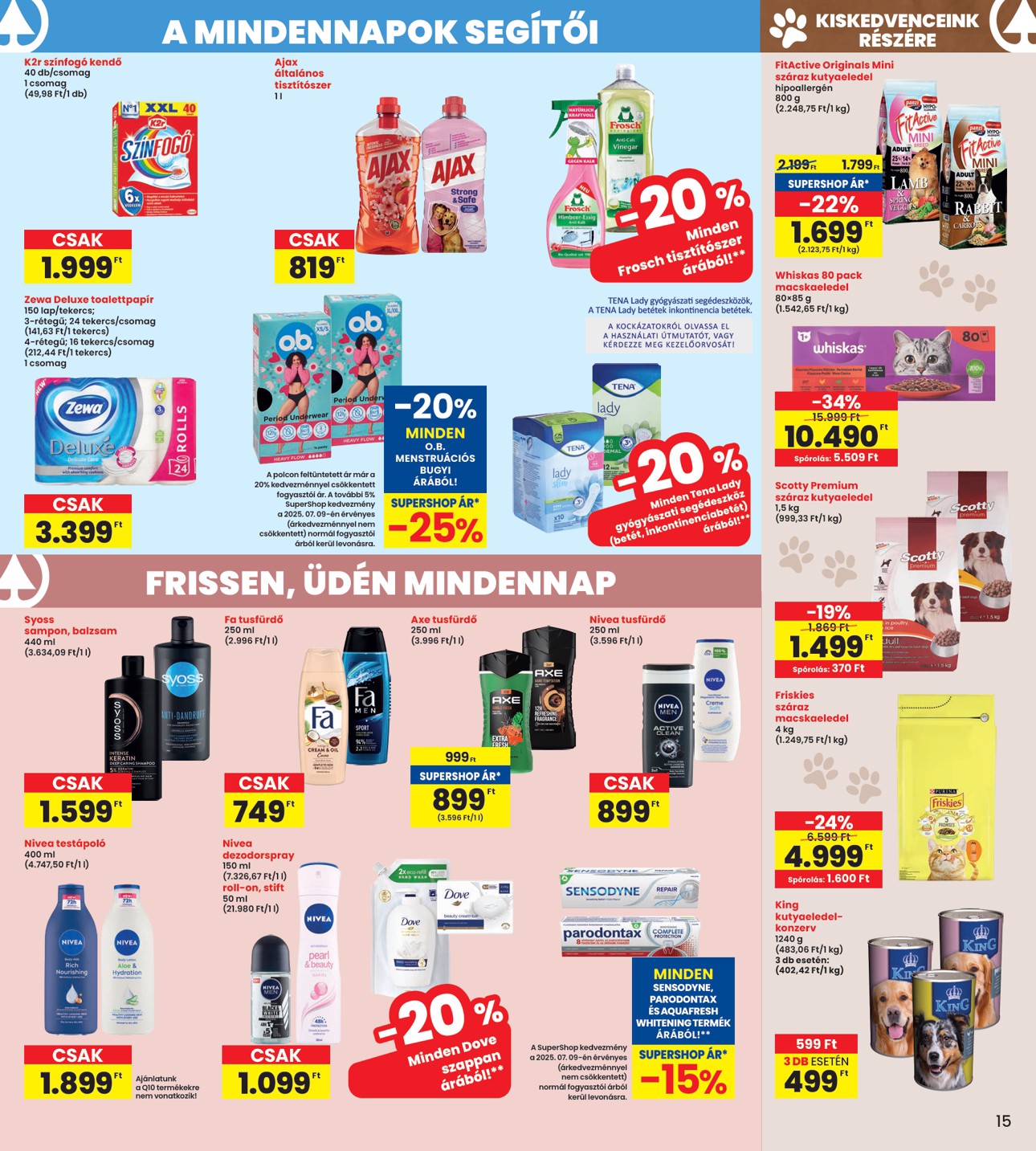 spar - INTERSPAR akciós újság, érvényes 07.10. - 07.16. - page: 15