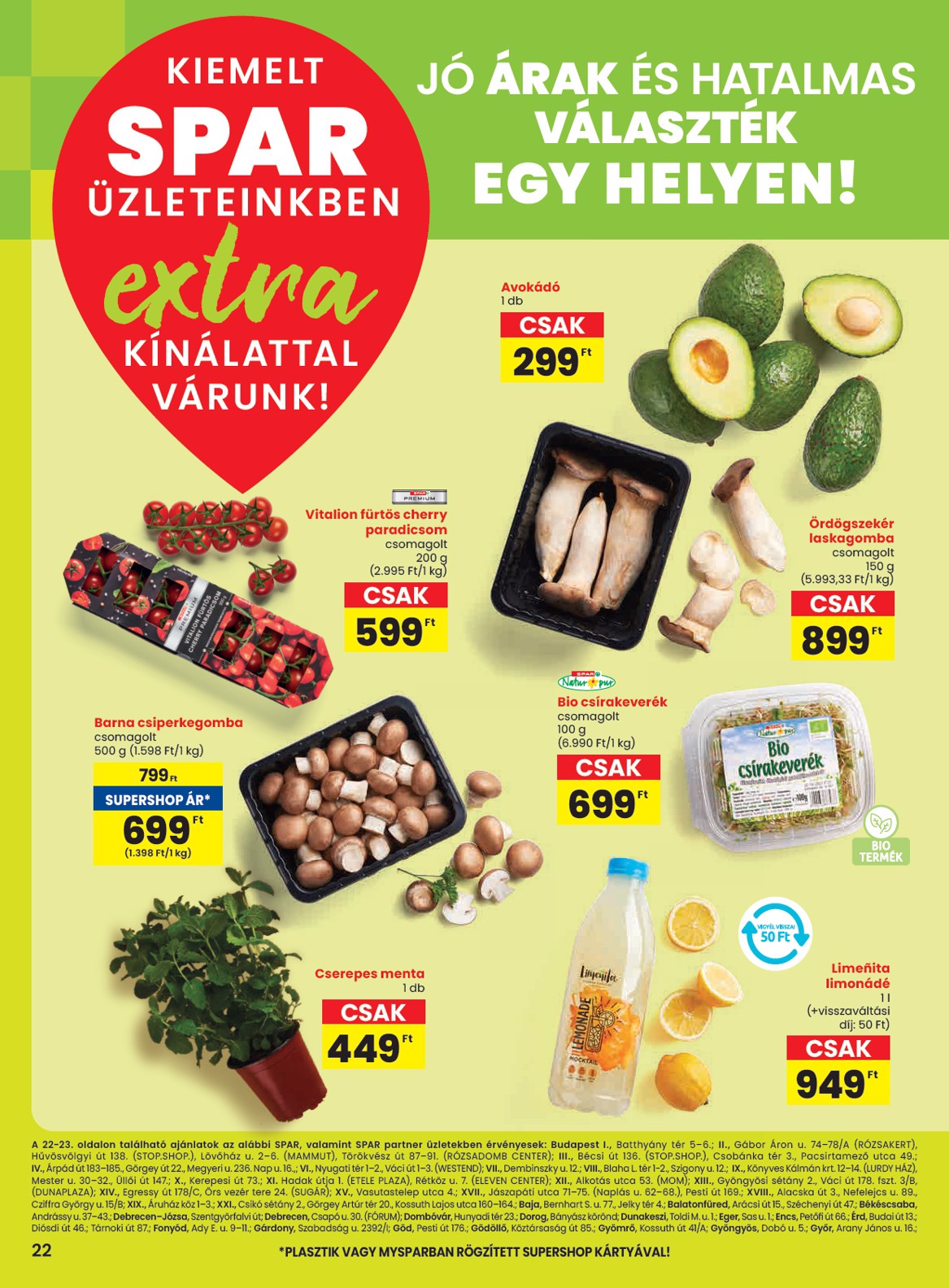 spar - SPAR - Extra akciós újság, érvényes 07.10. - 07.16. - page: 3