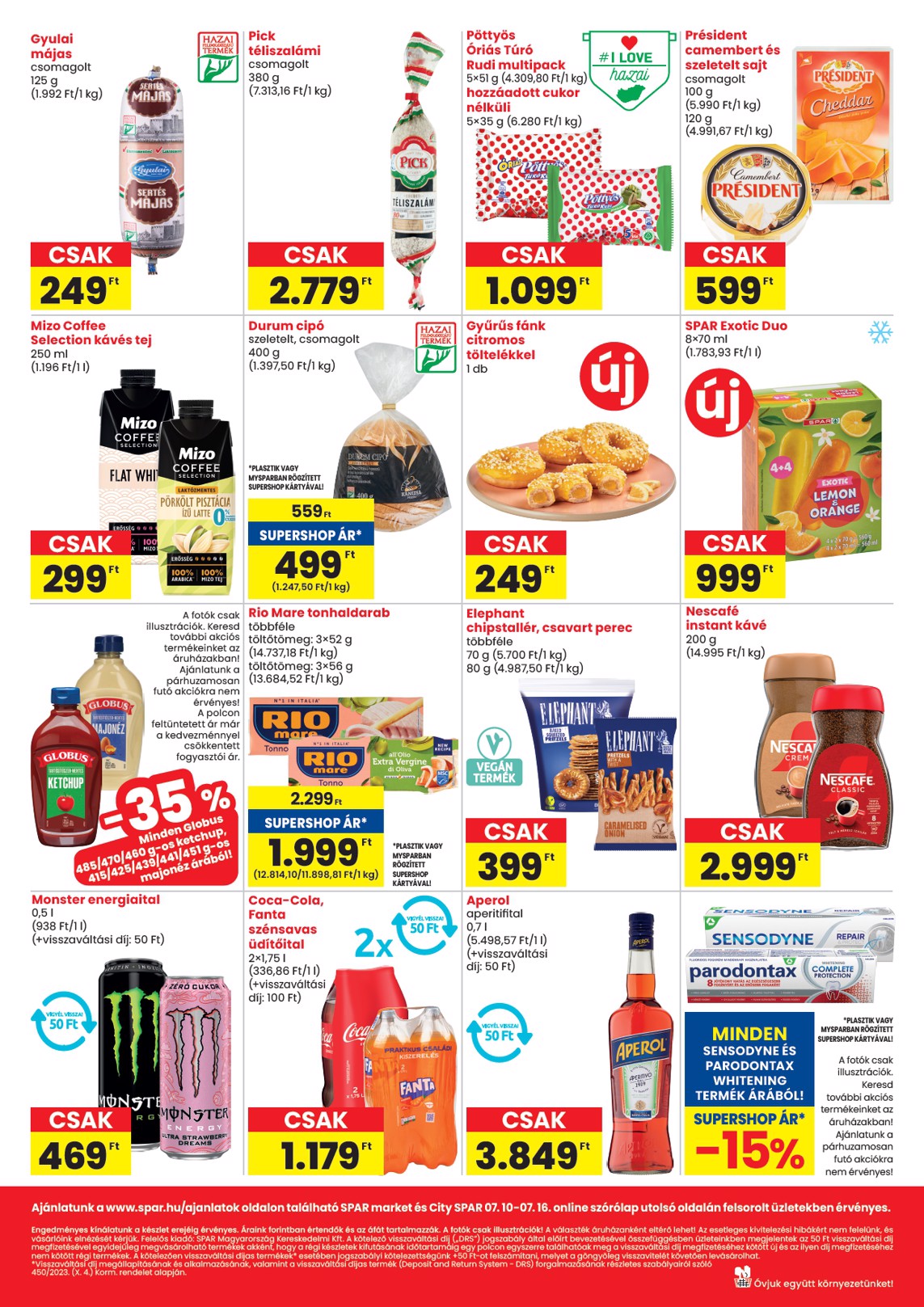 spar - SPAR - Market, City akciós újság, érvényes 07.10. - 07.16. - page: 2