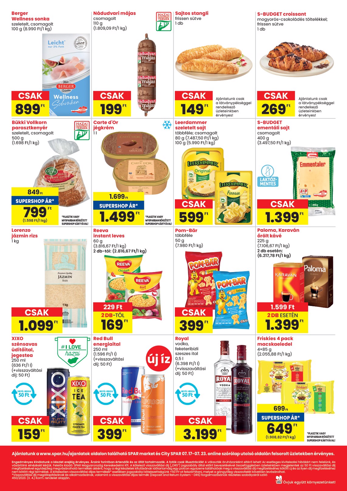 spar - SPAR - Market, City akciós újság, érvényes 07.17. - 07.23. - page: 2