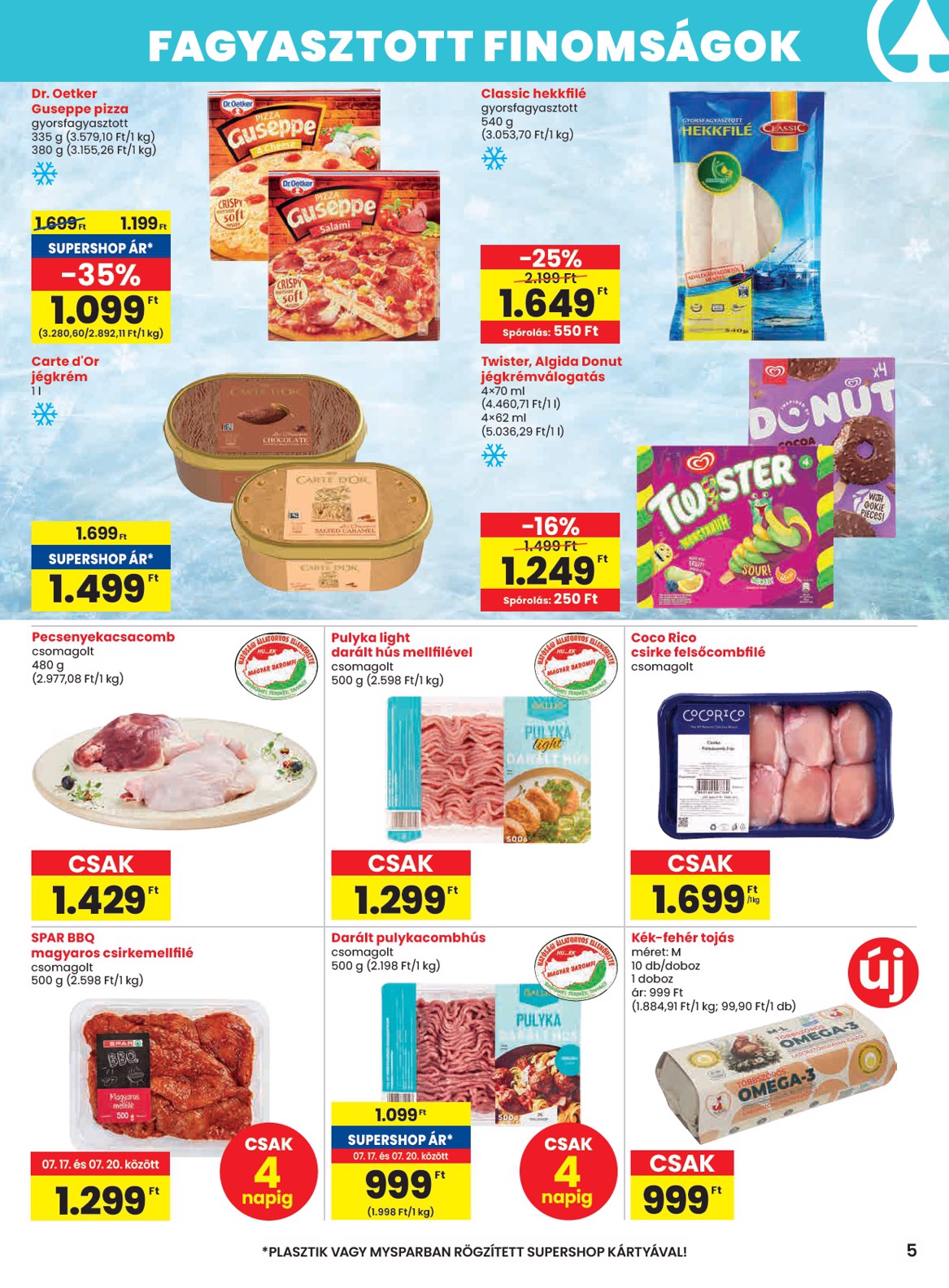 spar - SPAR akciós újság, érvényes 07.17. - 07.23. - page: 5