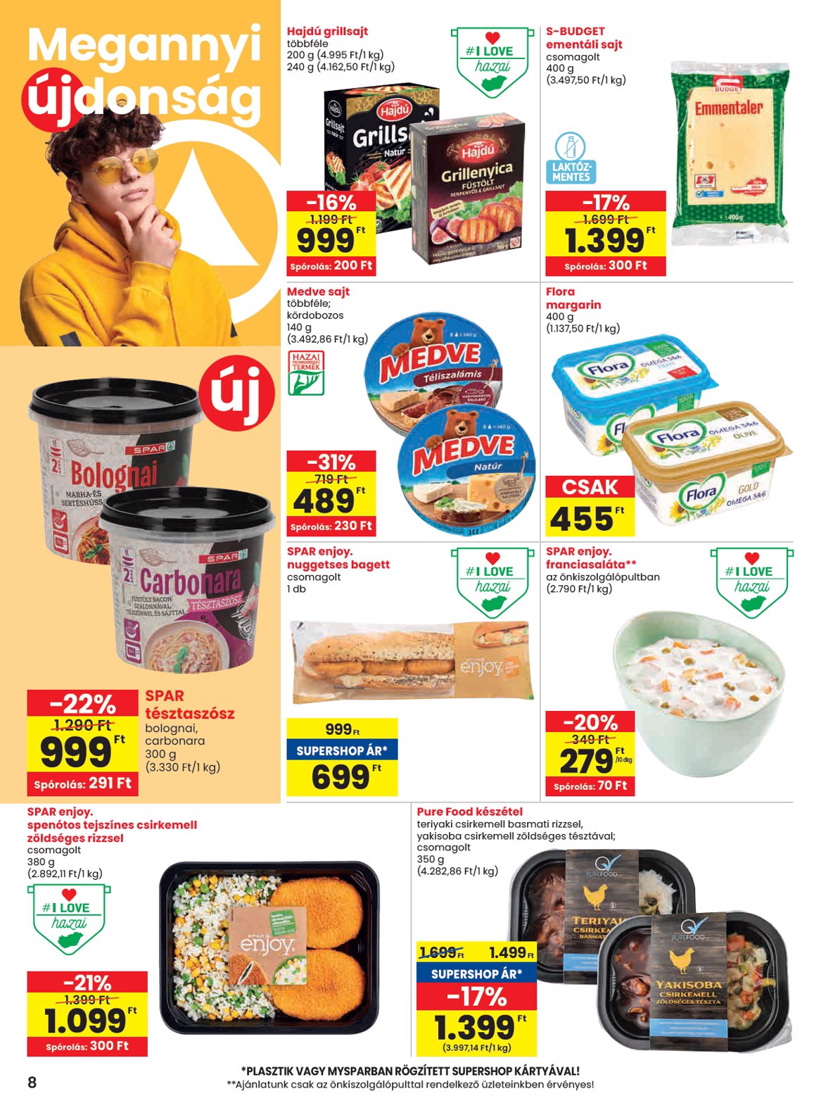 spar - SPAR akciós újság, érvényes 07.17. - 07.23. - page: 8