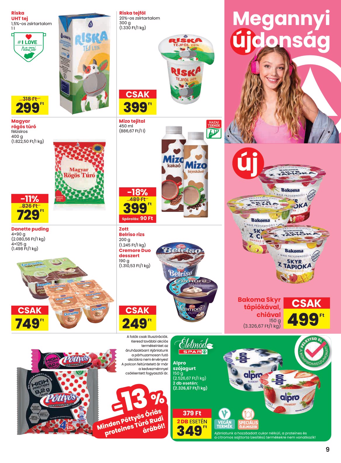 spar - SPAR akciós újság, érvényes 07.17. - 07.23. - page: 9