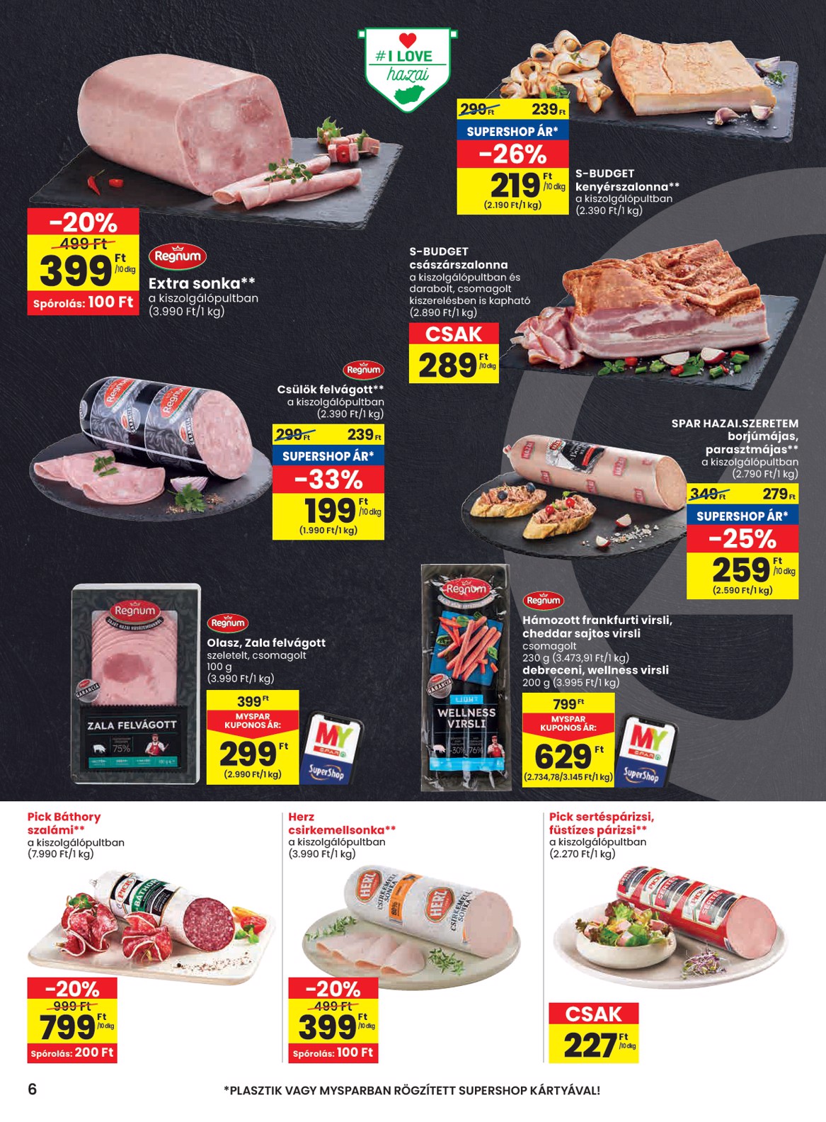 spar - SPAR akciós újság, érvényes 07.17. - 07.23. - page: 6
