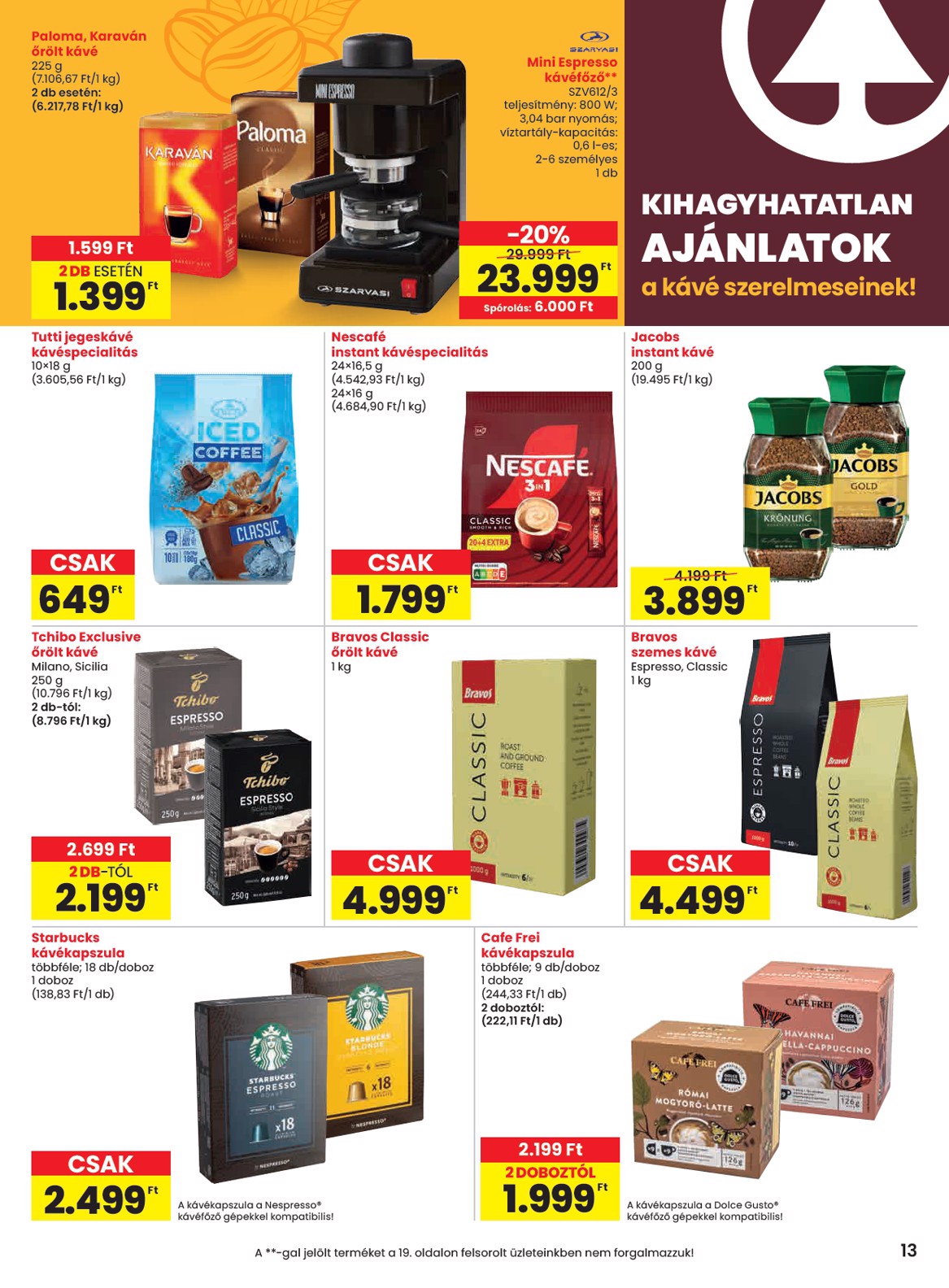 spar - SPAR akciós újság, érvényes 07.17. - 07.23. - page: 13