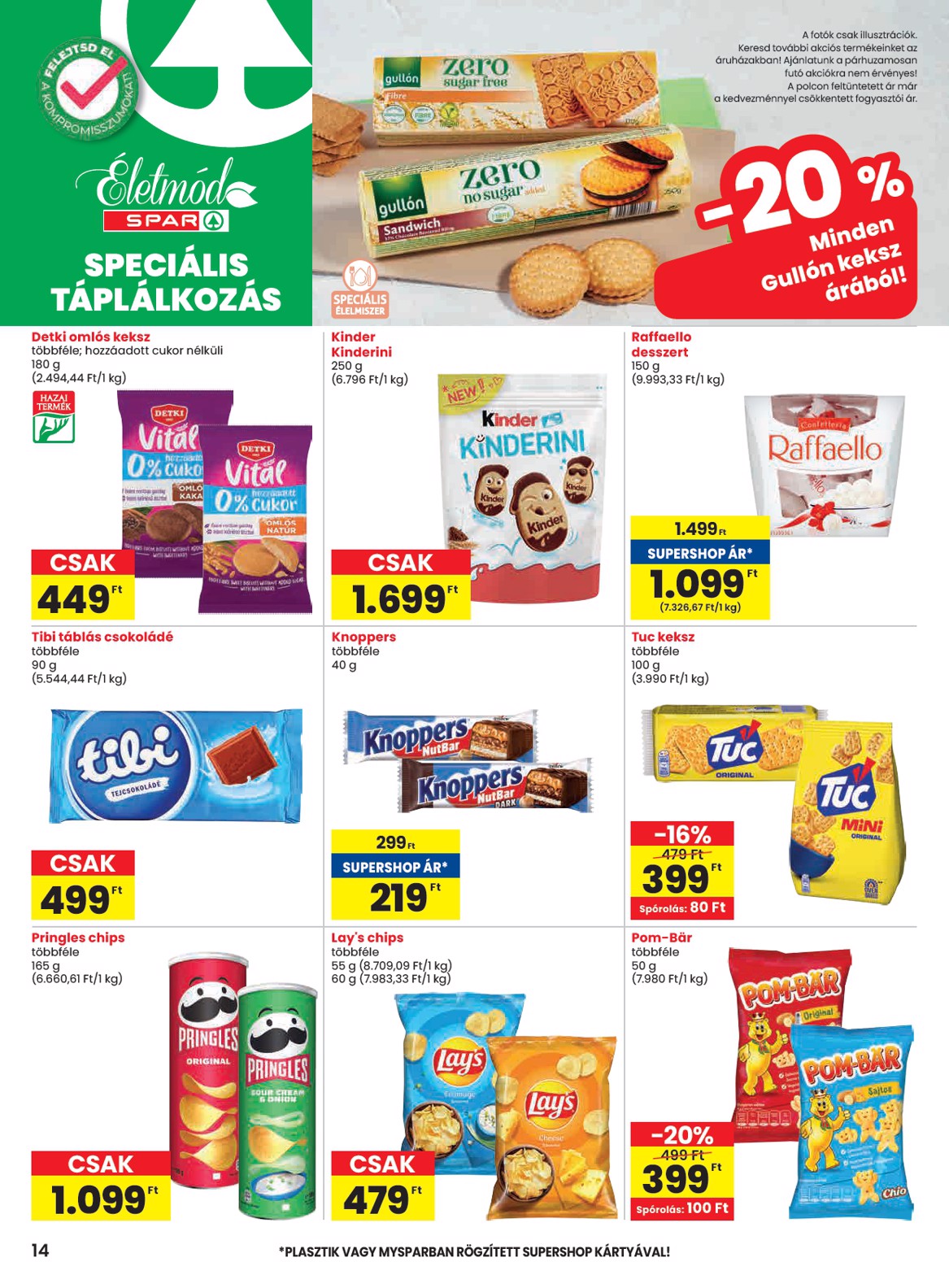 spar - SPAR akciós újság, érvényes 07.17. - 07.23. - page: 14