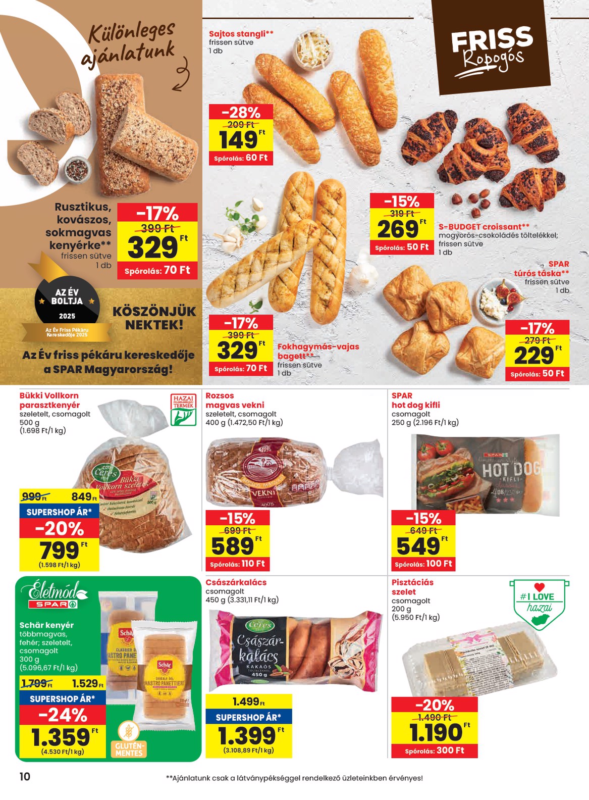 spar - SPAR akciós újság, érvényes 07.17. - 07.23. - page: 10